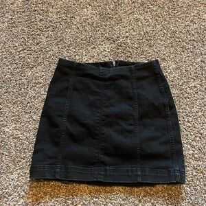 Wild Fable Black Pencil Mini Skirt